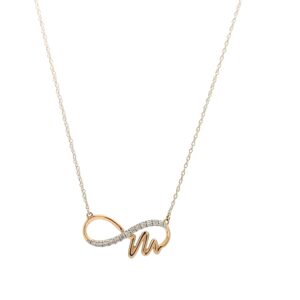Heartbeat Infinity Necklace